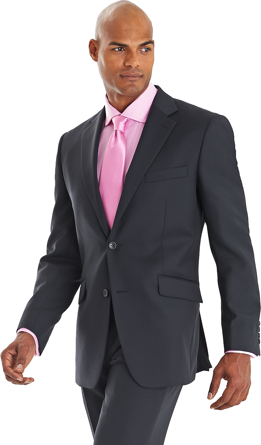 Black Suit Pink Tie PNG Image - PurePNG | Free transparent 