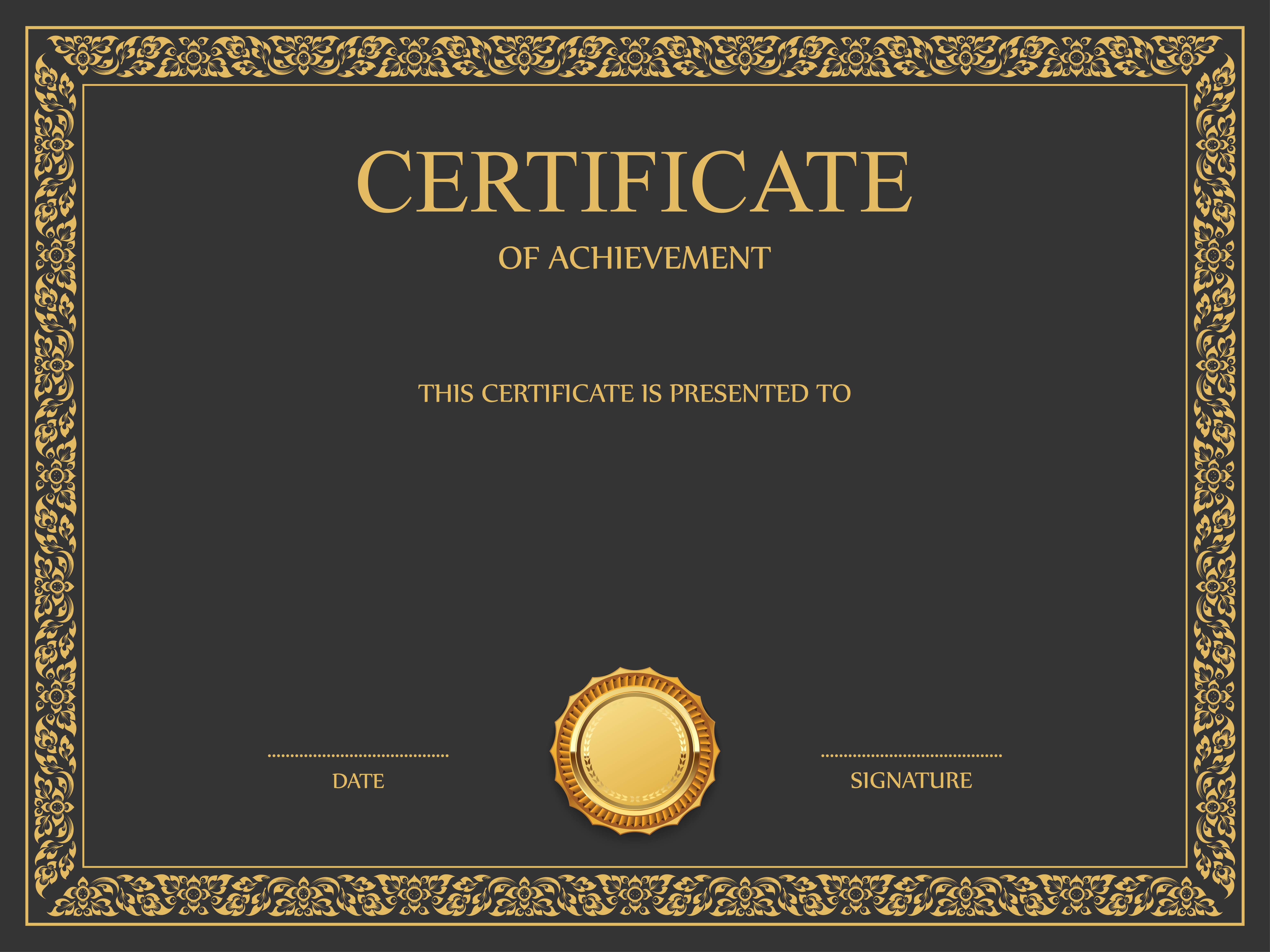 Certificate Template PNG Image PurePNG Free Transparent CC0 PNG Image Library