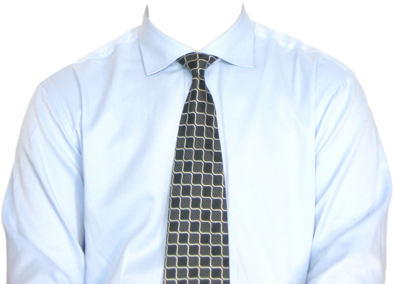 Full Length Formal Shirt With Tie Png Image Purepng Free