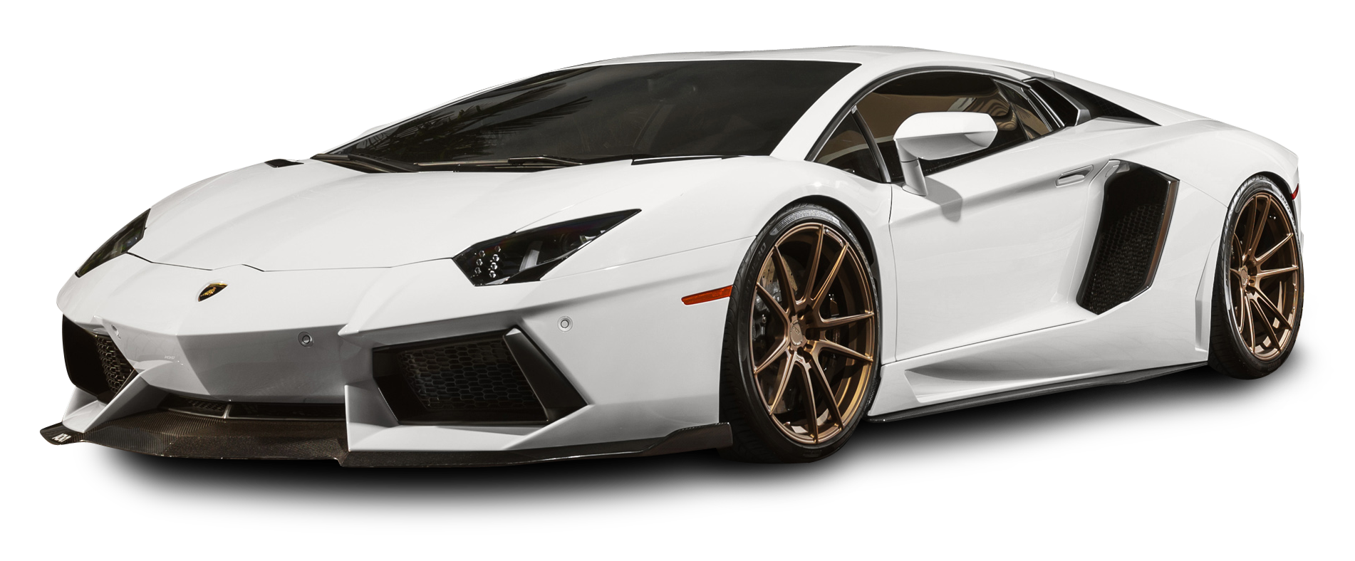White Lamborghini Aventador Car PNG Image - PurePNG | Free ...