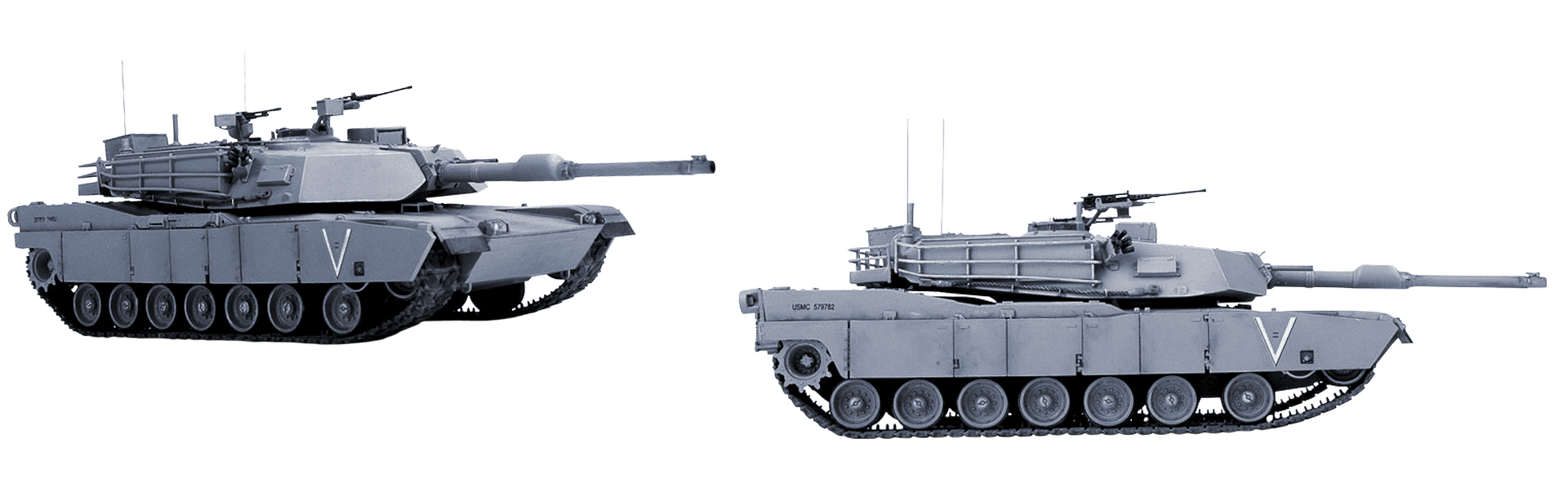tank from two perspectives
