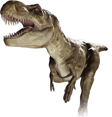 T-Rex running PNG Image