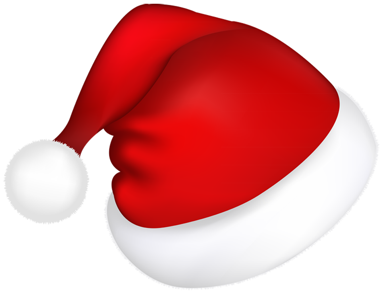 Red Christmas Hat PNG Image