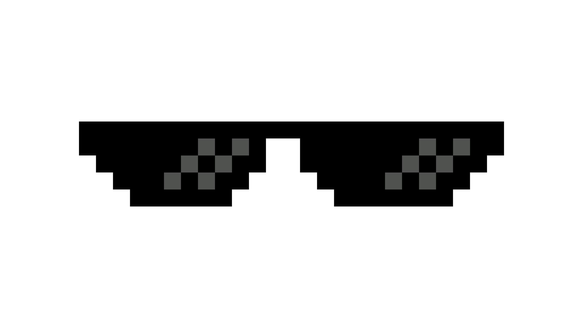 Deal With It  Sunglass PNG Image