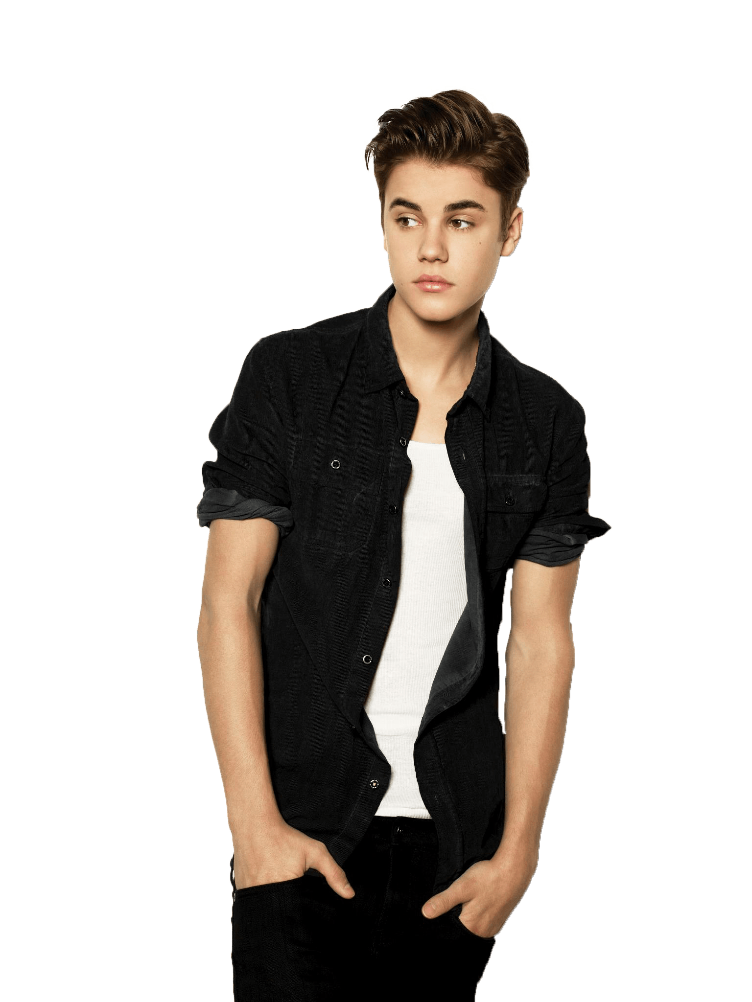Standing Justin Bieber