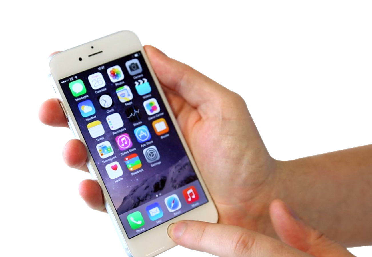 White Apple iPhone Smartphone