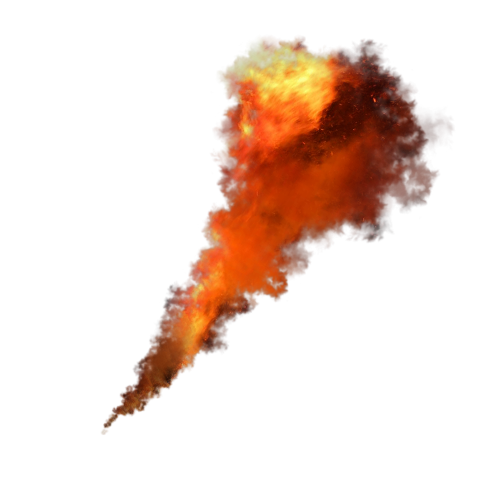 Flaming Fireball  PNG Image