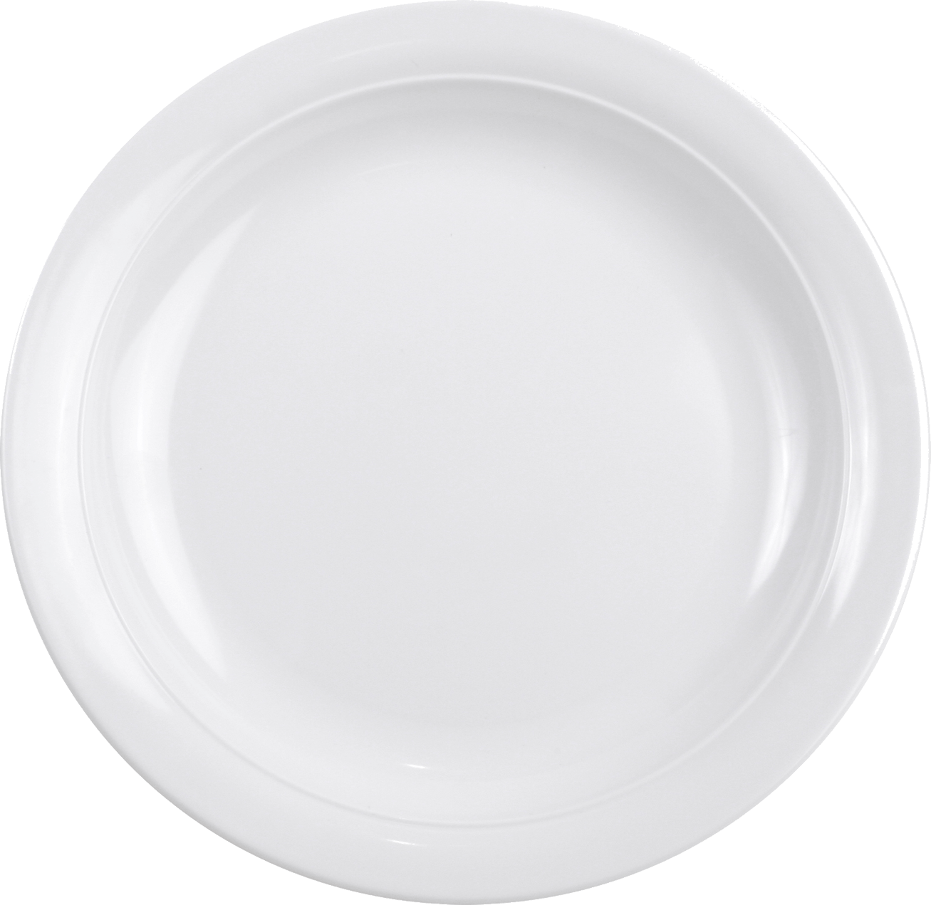 White Plate PNG Image