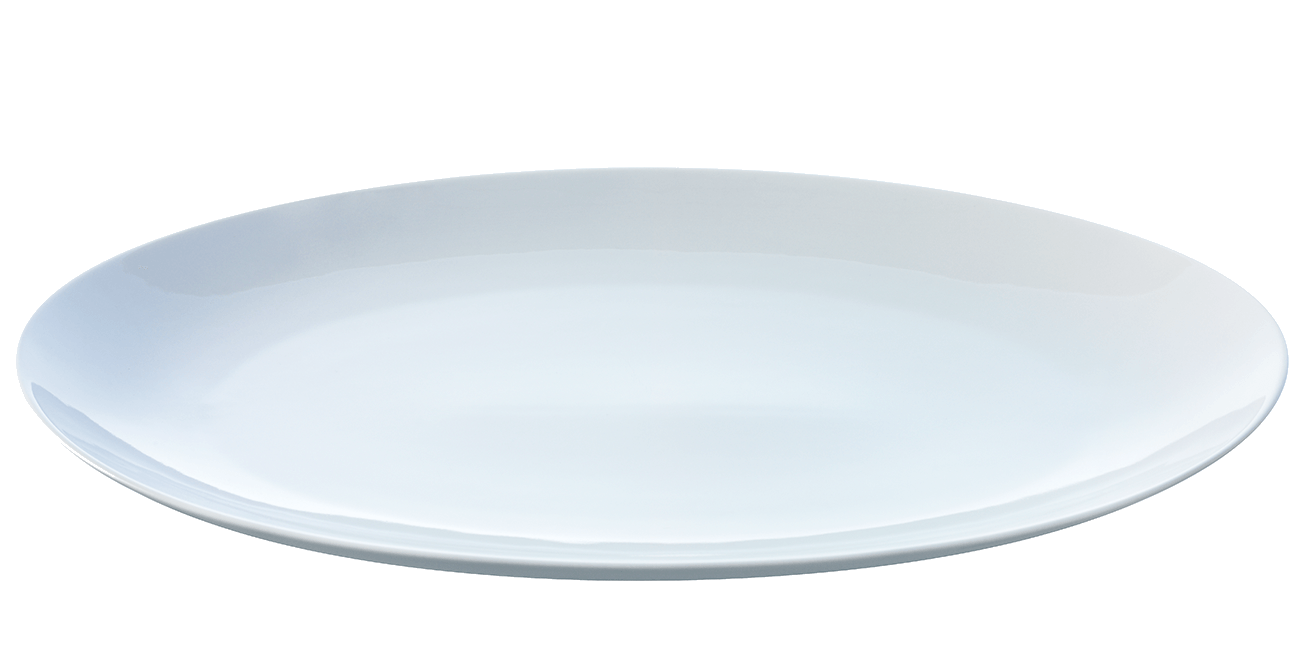 White Plate PNG Image