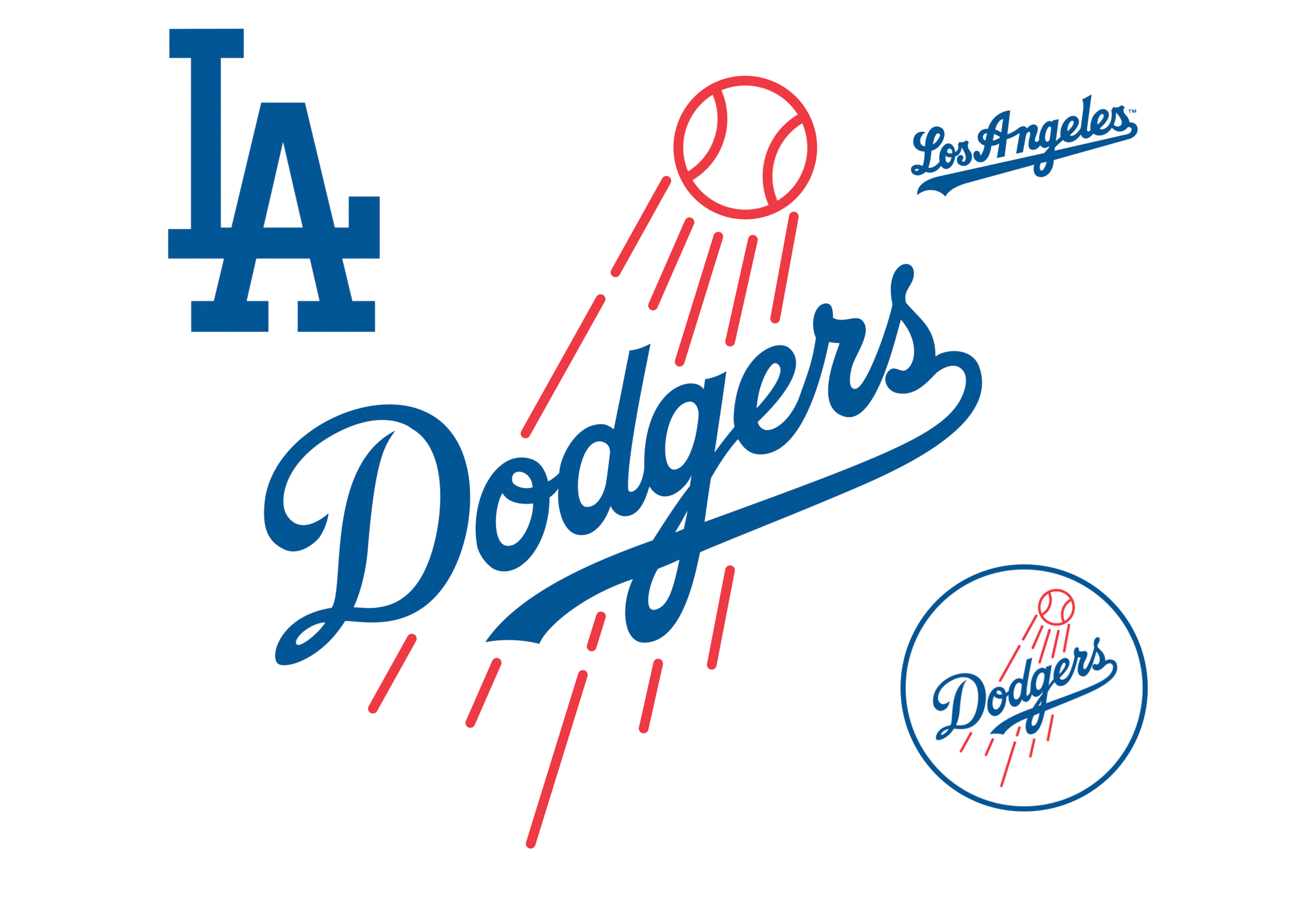 All Dodgers Logos