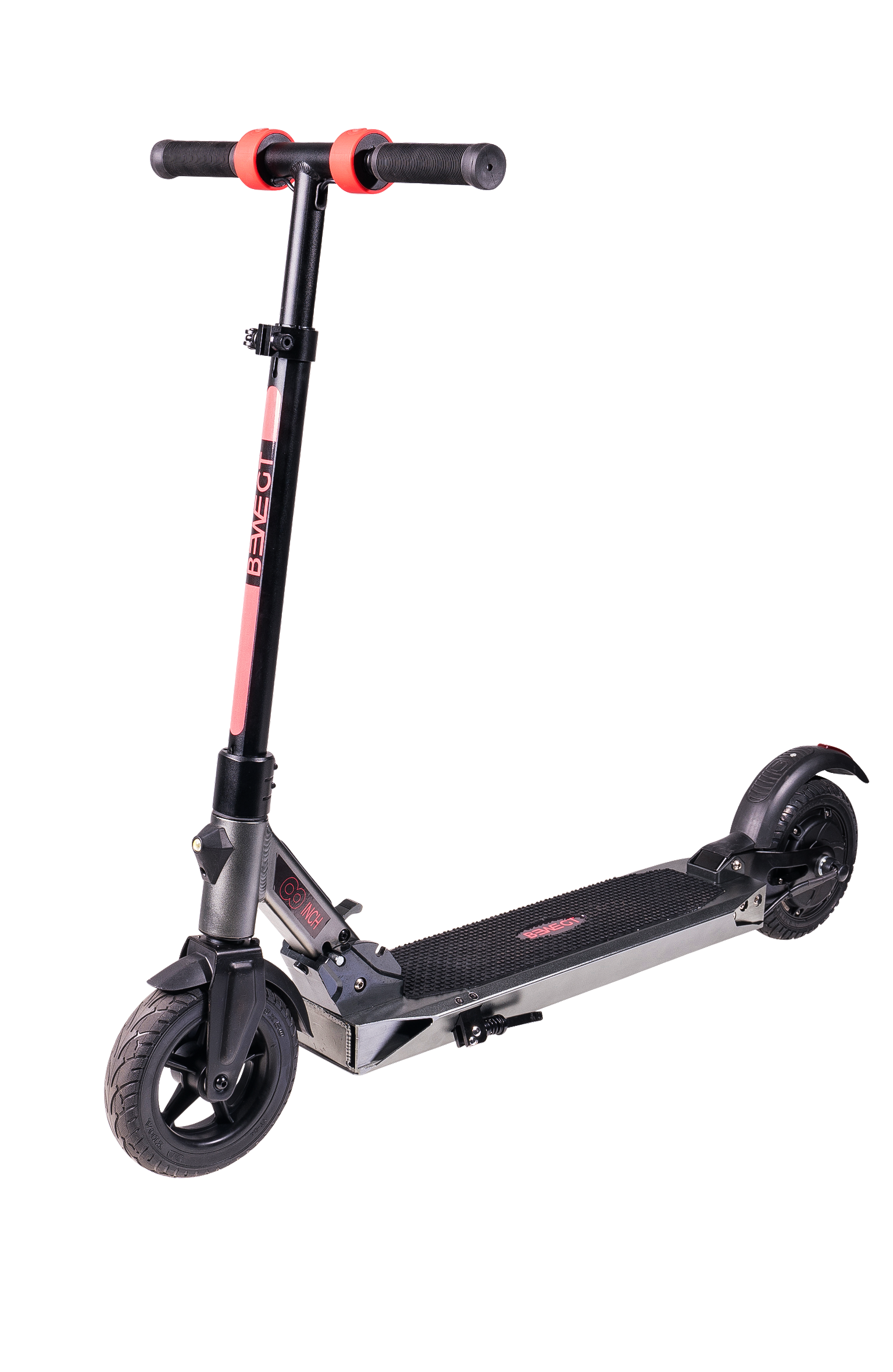 Black E-Scooter PNG Image