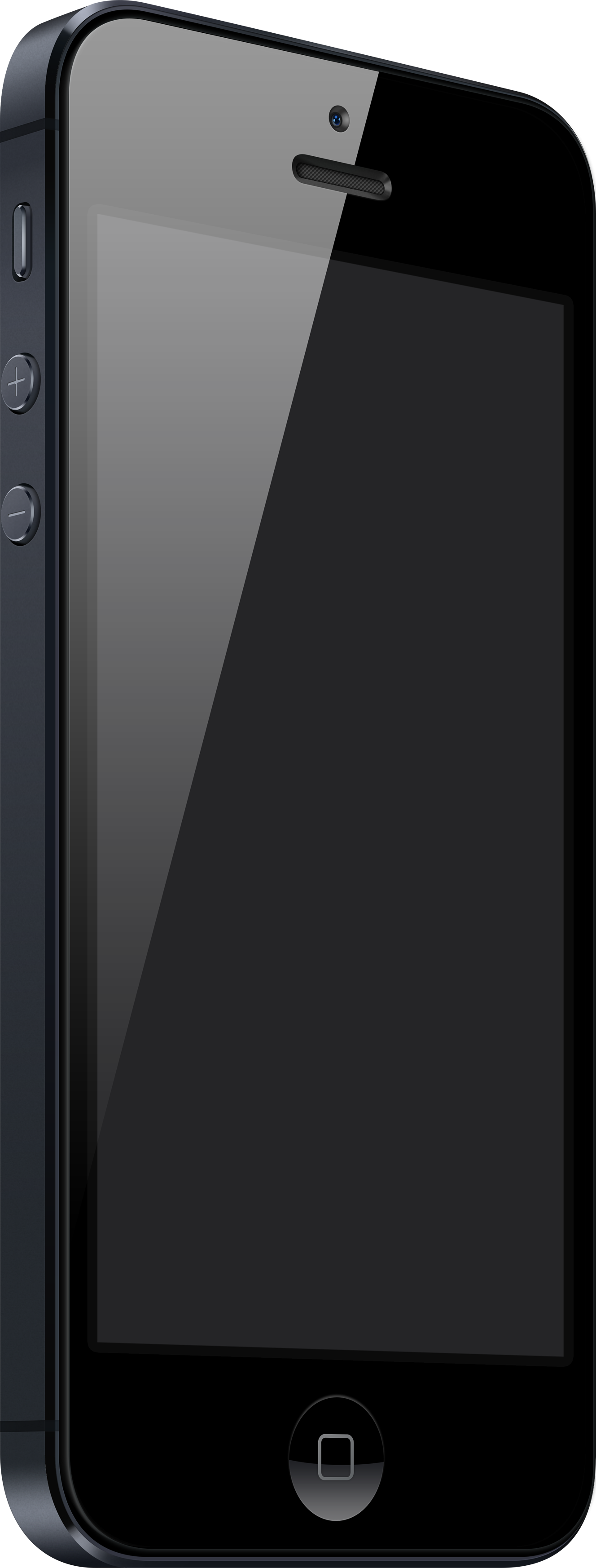 Black Iphone PNG Image