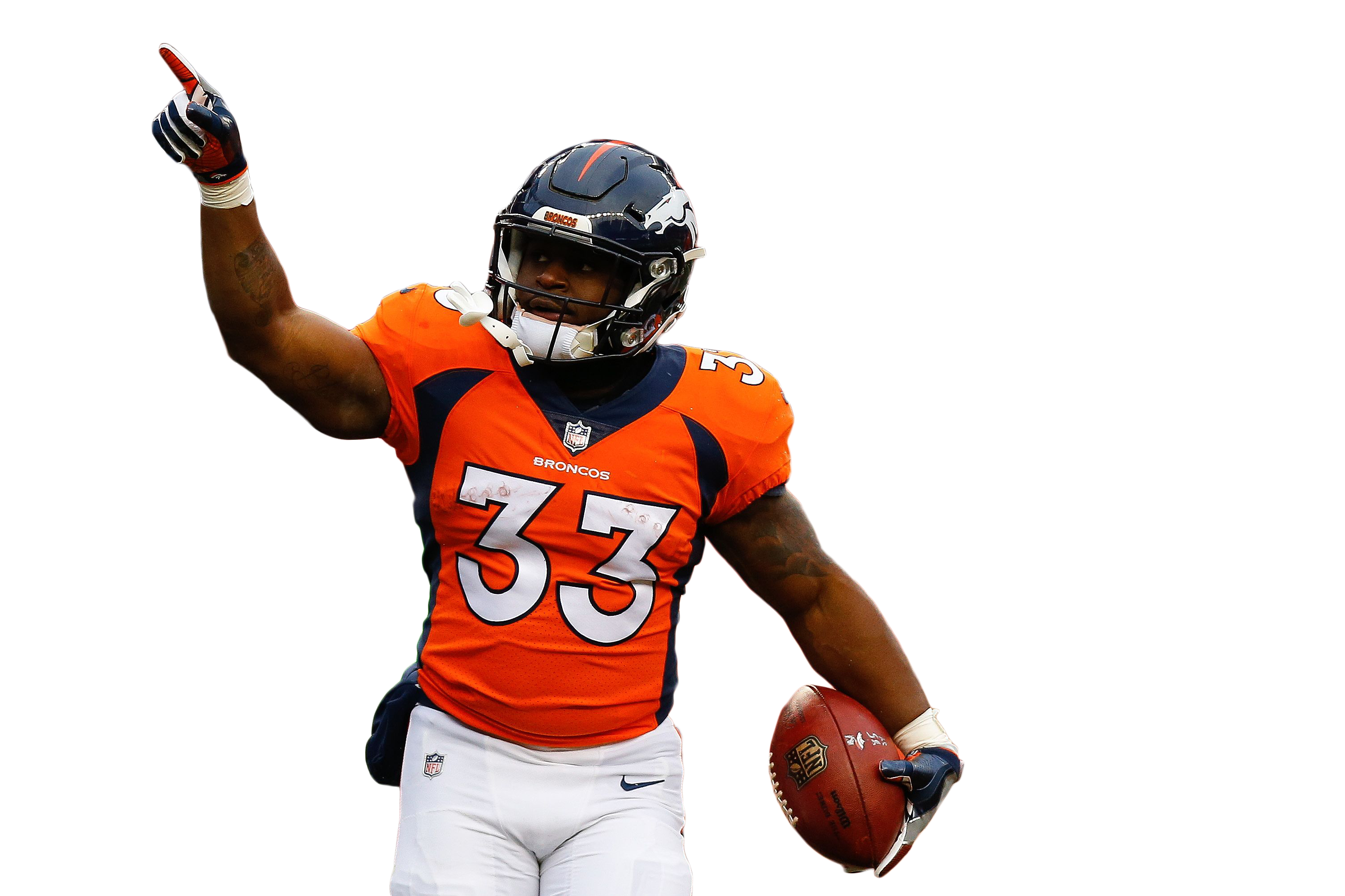 Broncos Player PNG Image
