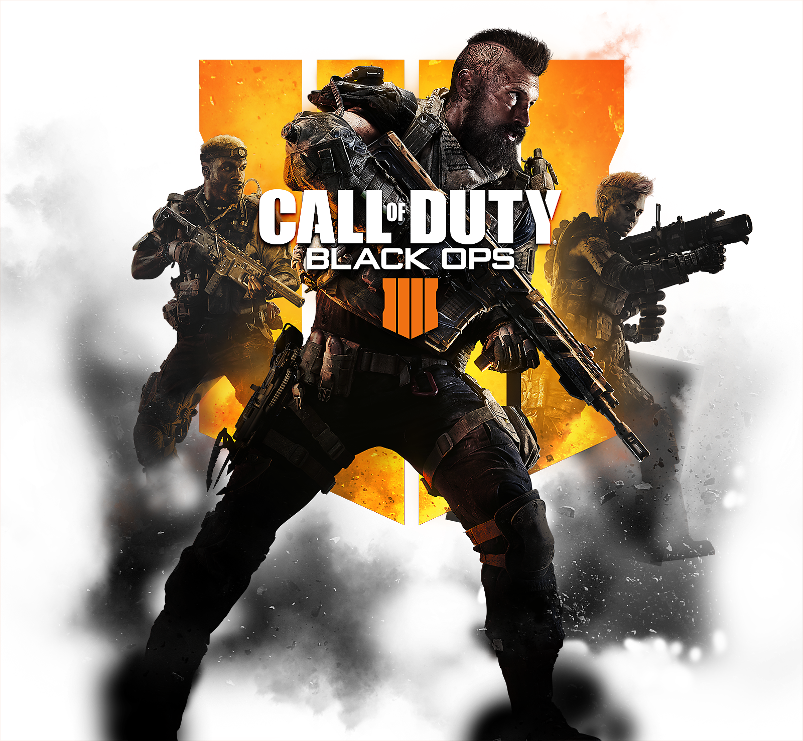 Call of Duty Black Ops 4 Cover Image PNG Image