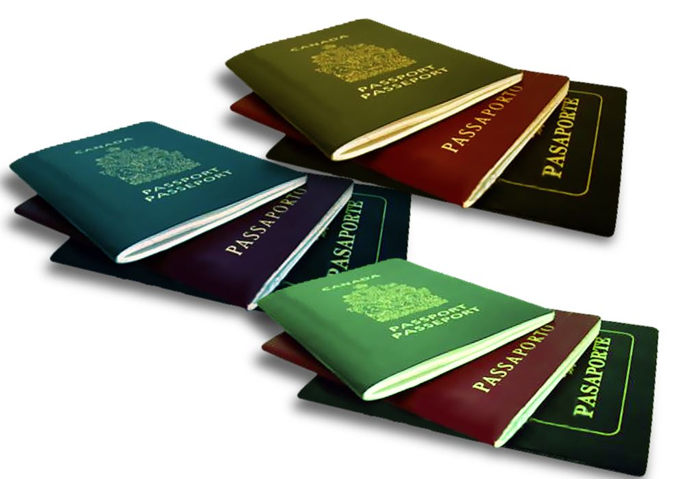 Canadian Passports PNG Image
