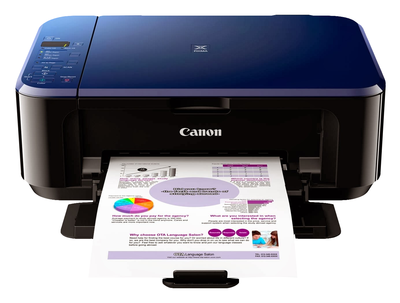 Canon Color Photo Printer PNG Image PurePNG Free Transparent CC0 