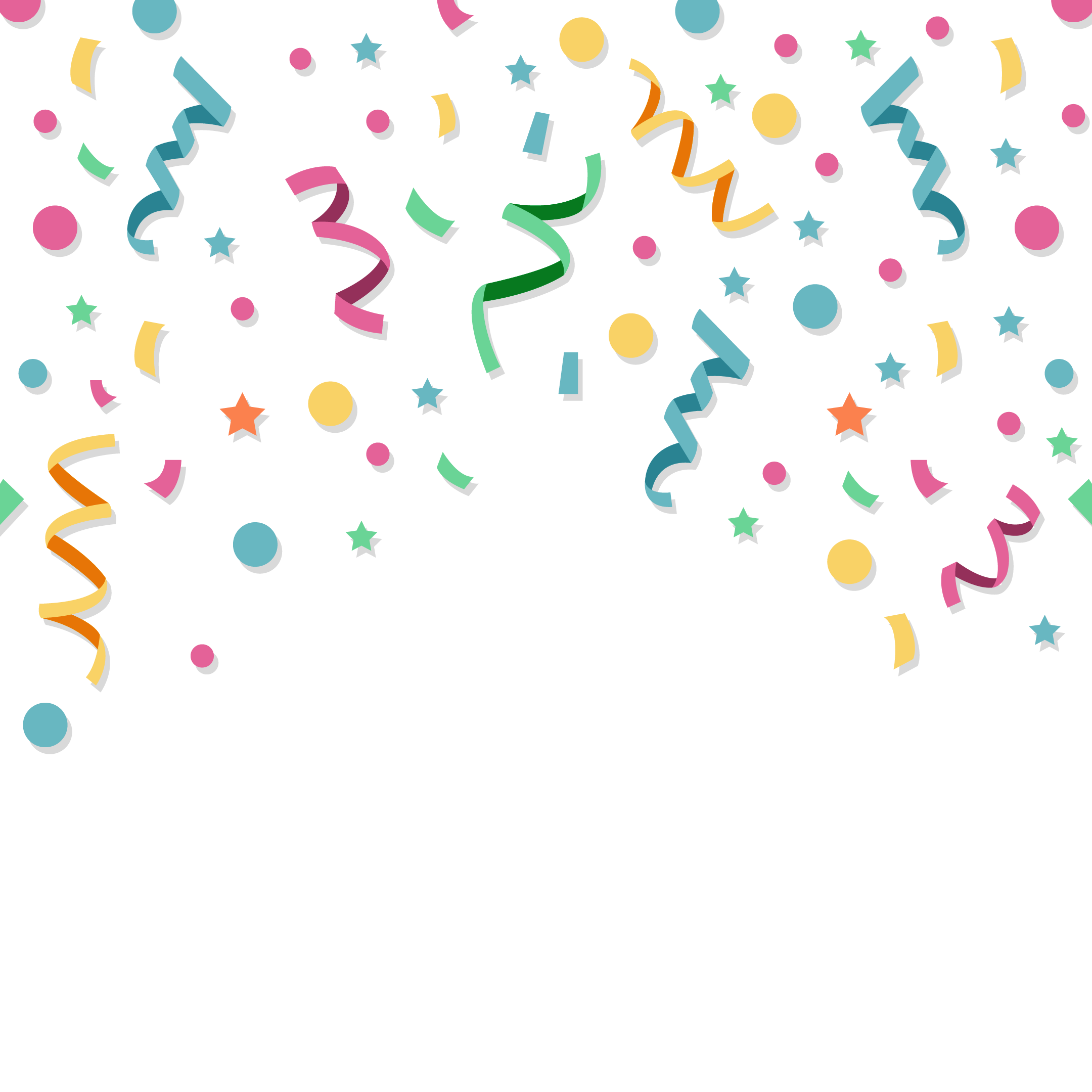 Confetti Balloons Png