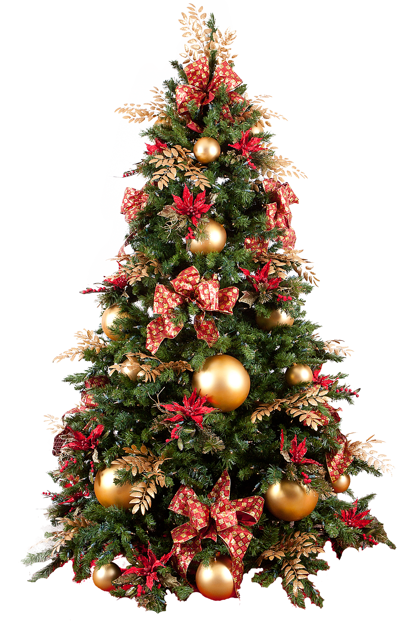X-mas Tree with Presents PNG Image