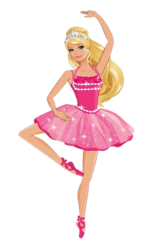 Dancing Barbie Girl PNG Image