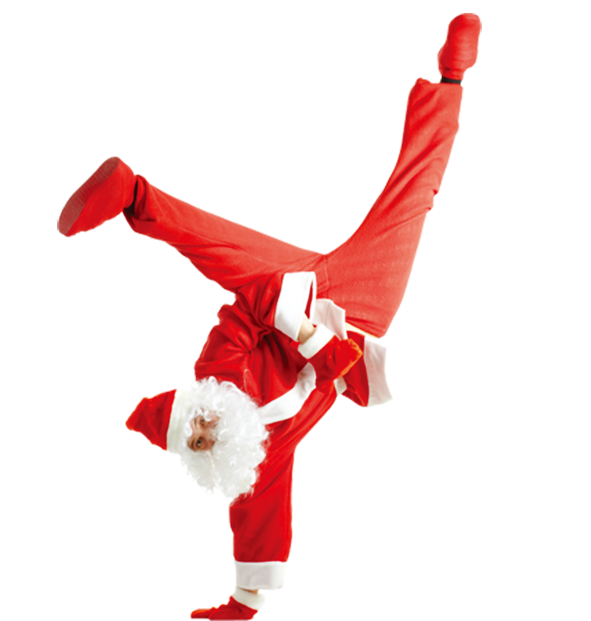 Dancing Santa Claus PNG Image