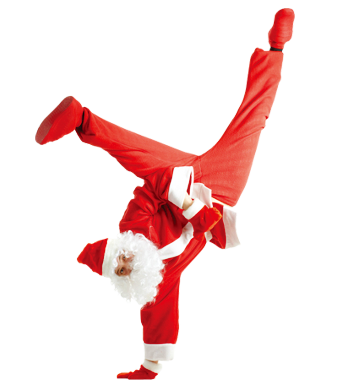 Dancing Santa Claus PNG Image for Free Download