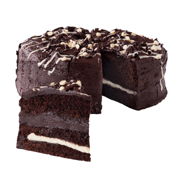 Dark Chocolate Cake PNG Image