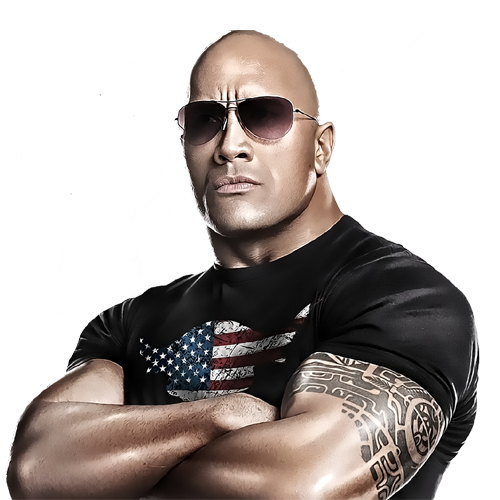 Dwayne Johnson The Rock PNG Image