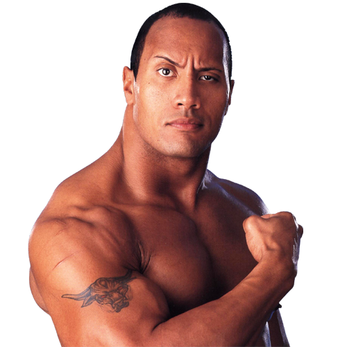 Dwayne Johnson Wrestler PNG Image