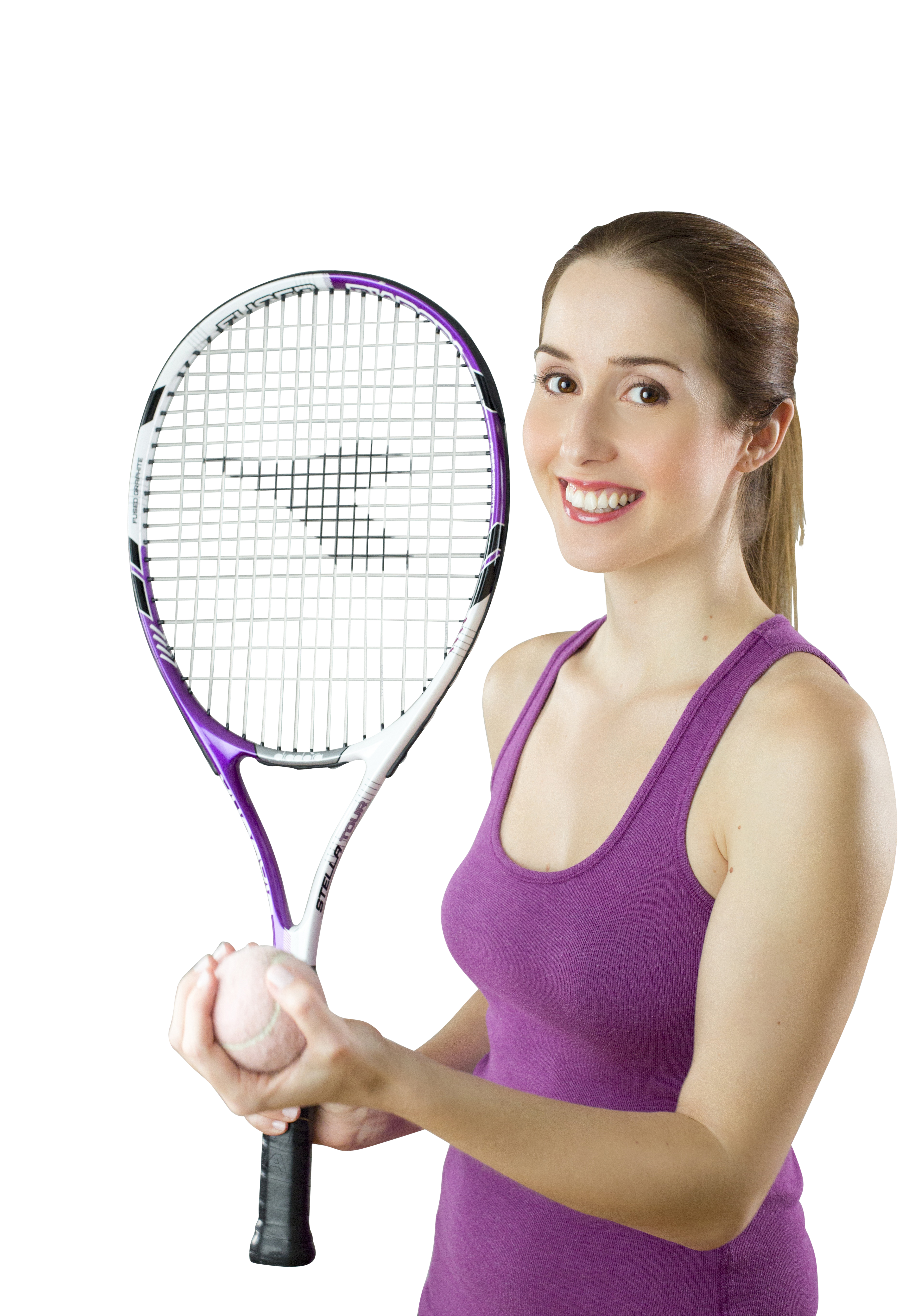 Female Tennis Player PNG Image