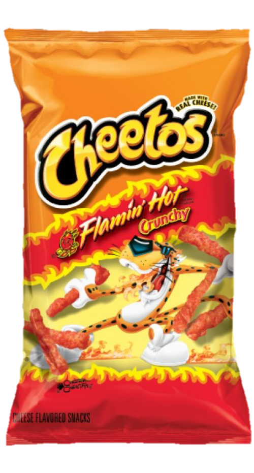 Flaming Hot Cheetos PNG Image