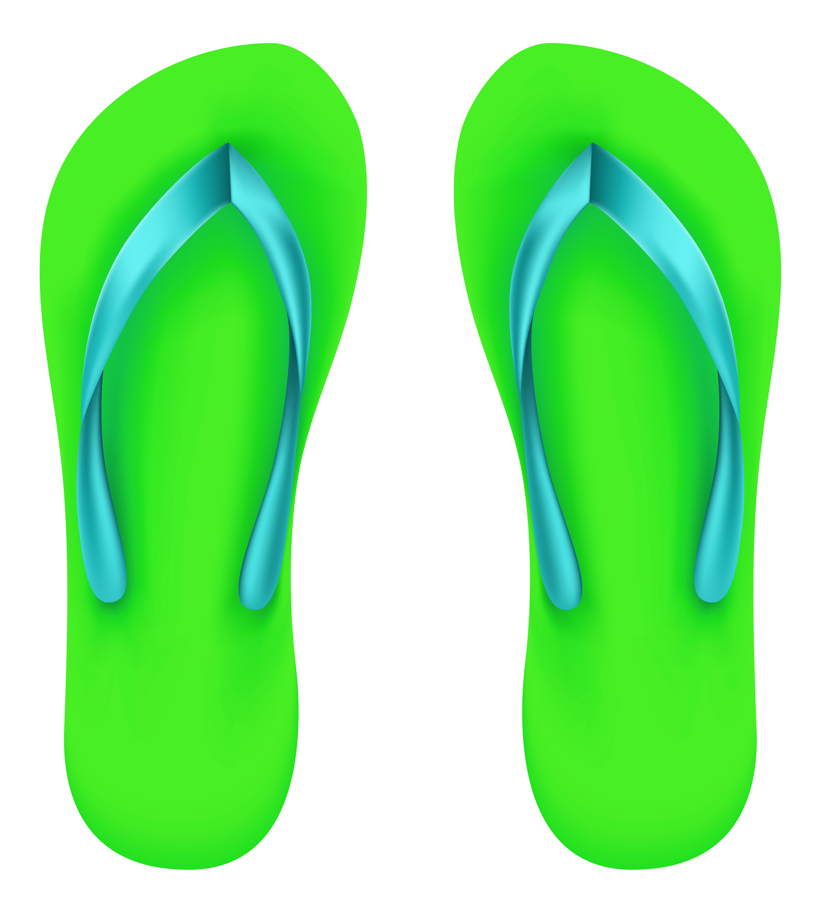 Flip Flop Sandals PNG Image