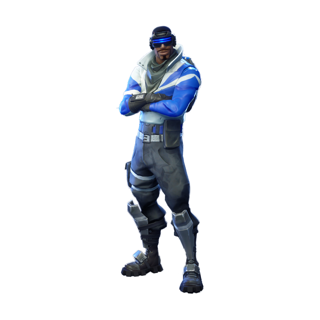 Fortnite Blue Striker PNG Image