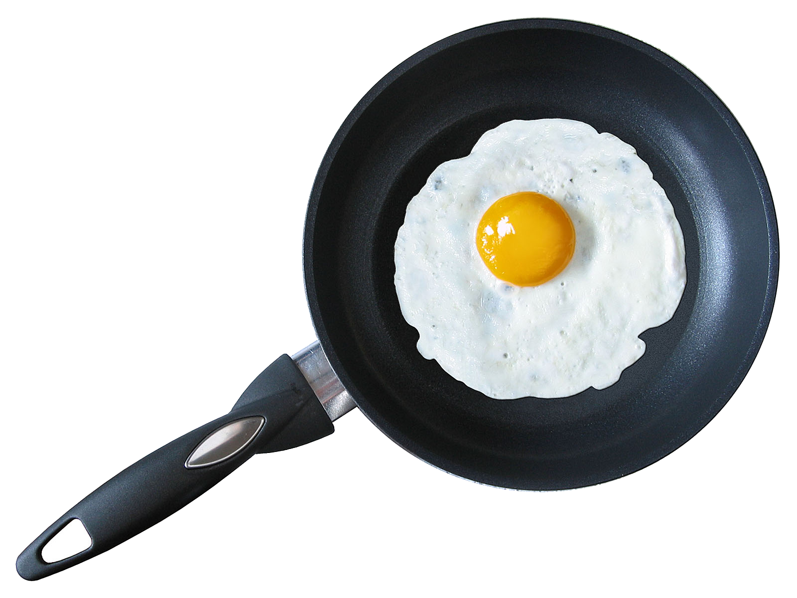 Fried Egg in Pan PNG Image