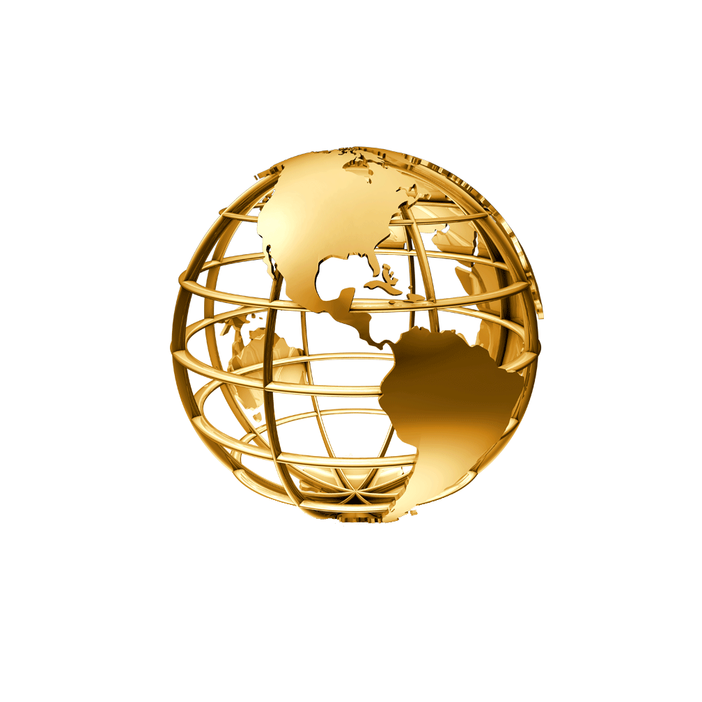 Golden Globe PNG Image