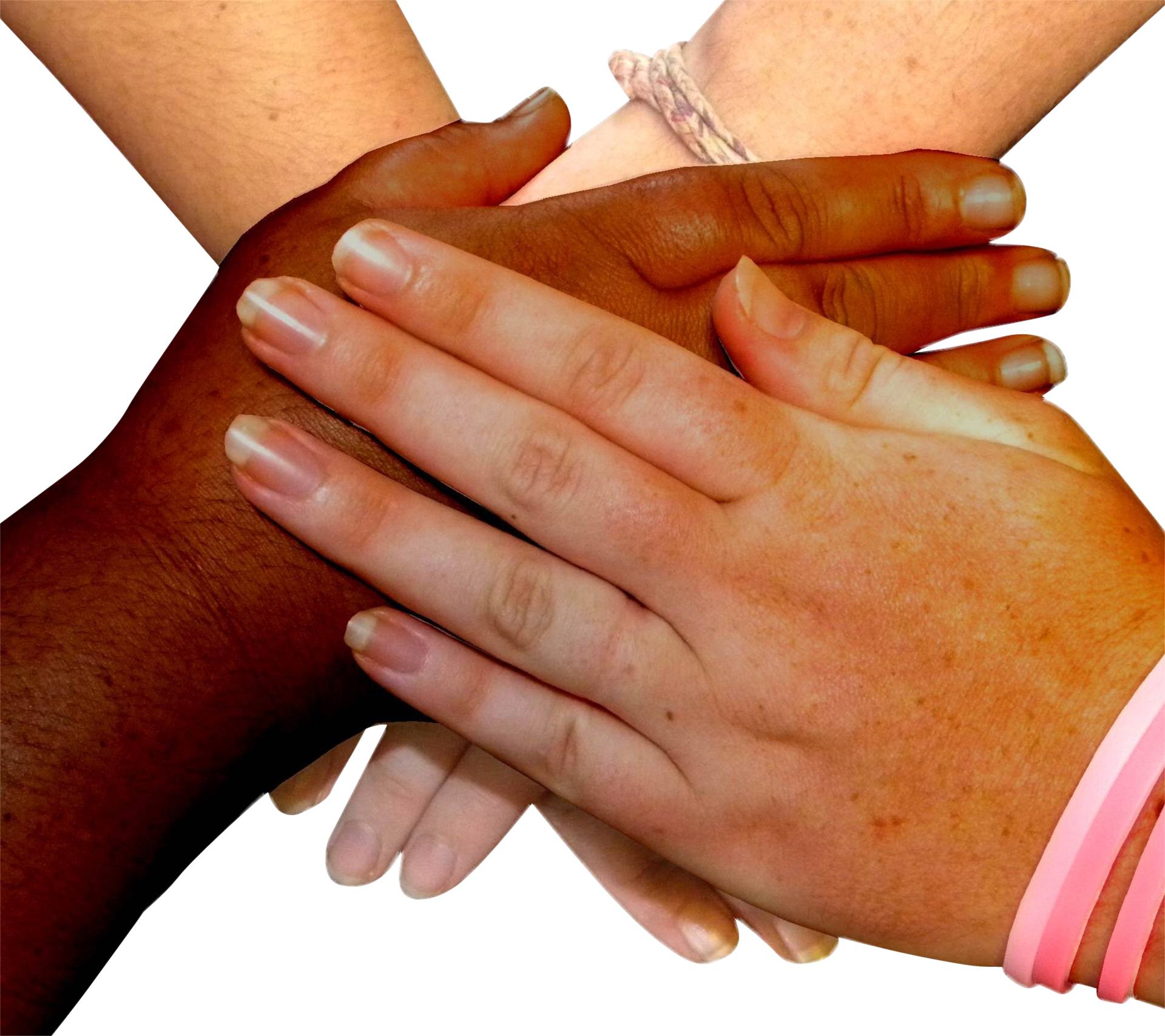 Hands on Hand PNG Image