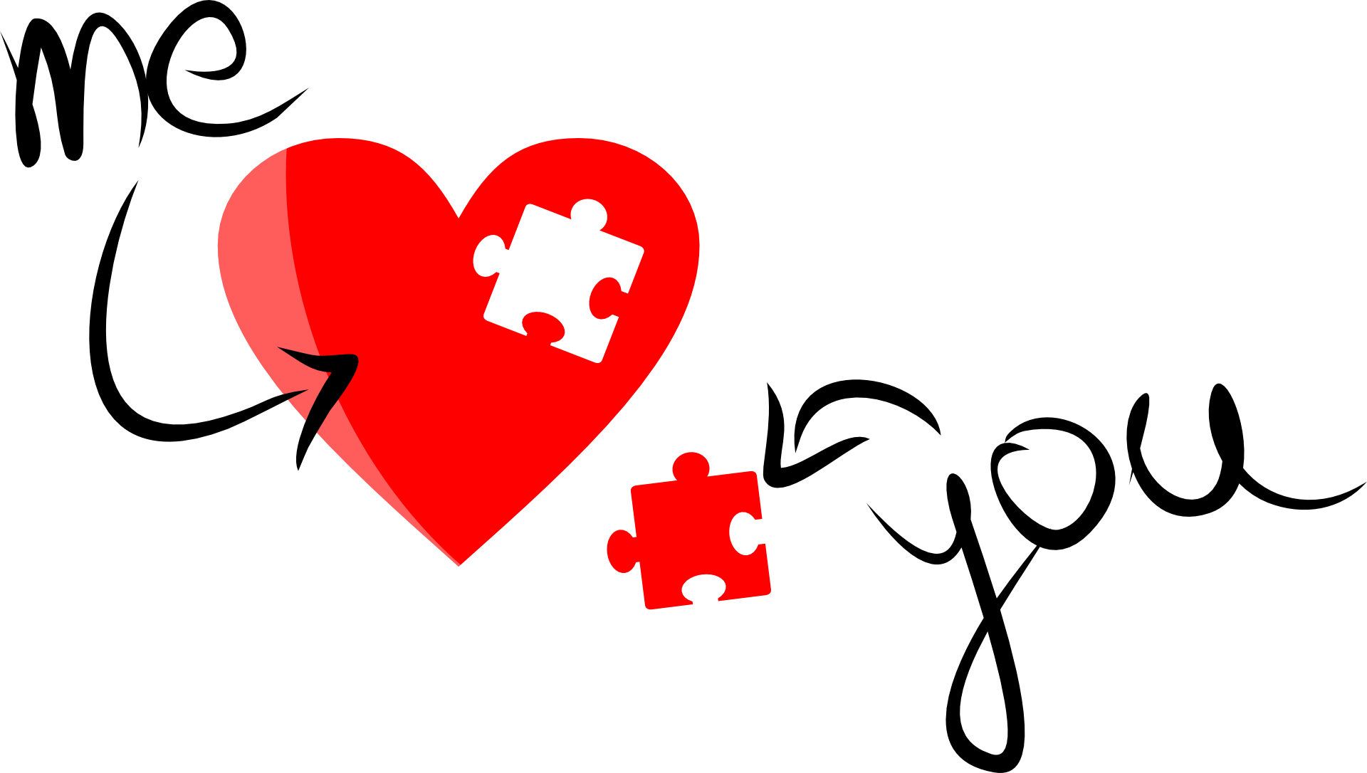 Heart Puzzle PNG Image