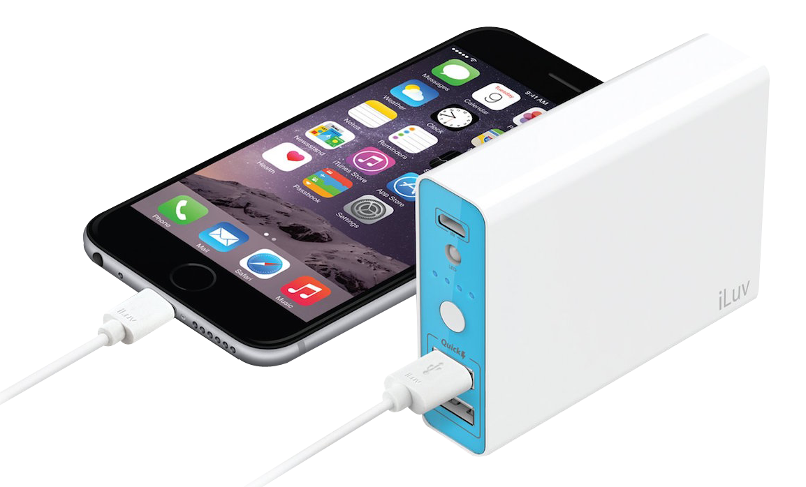 iPhone Power Bank Charger PNG Image