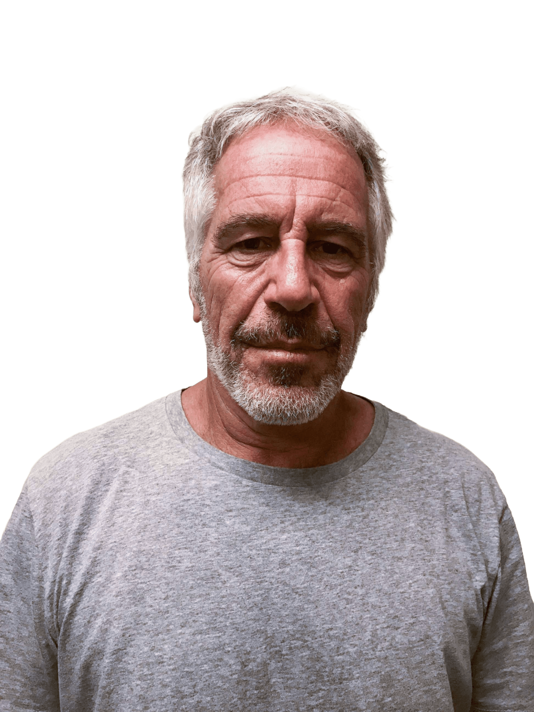 Jeffrey Epstein Face Mugshot PNG Image