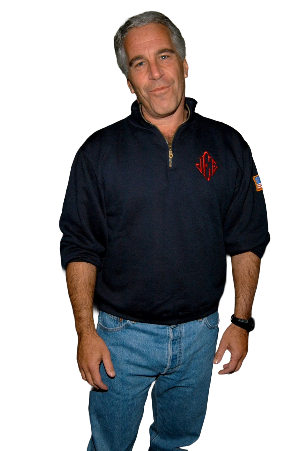 Jeffrey Epstein Full Body PNG Image