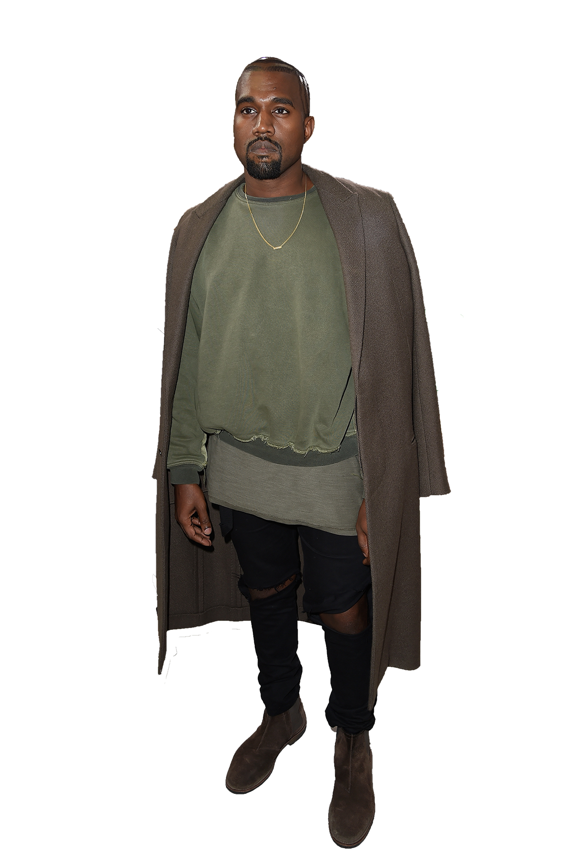 Kanye West Standing PNG Image