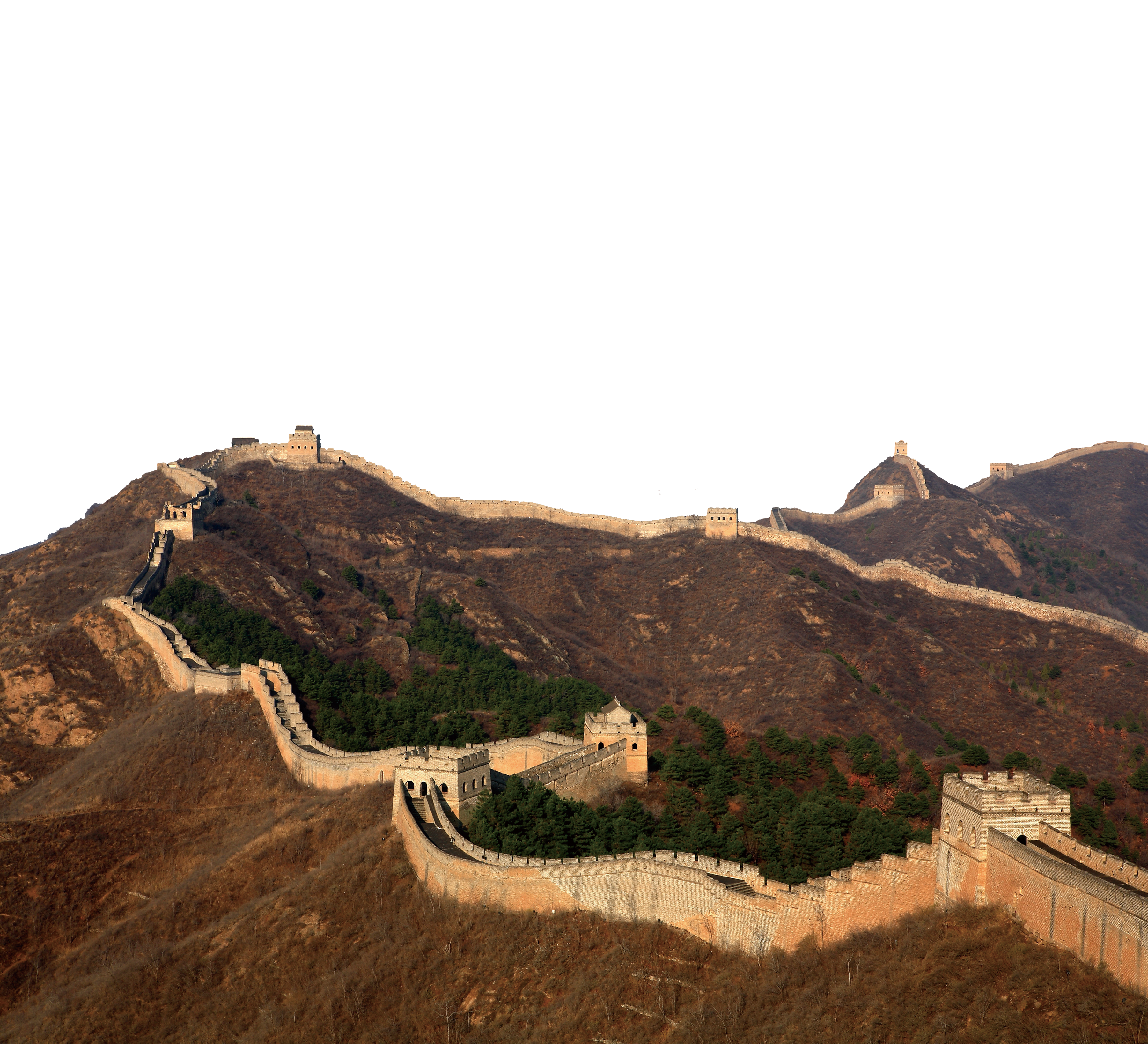 The Great Wall of China PNG Image