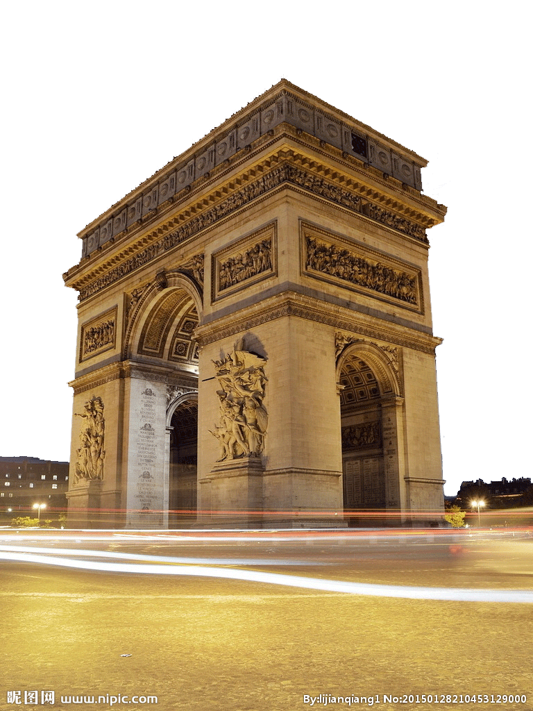 Arc de Triomphe - Paris PNG Image