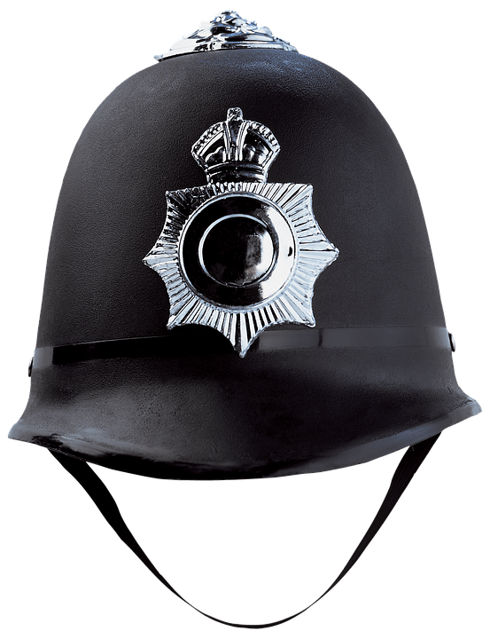 british police helmet