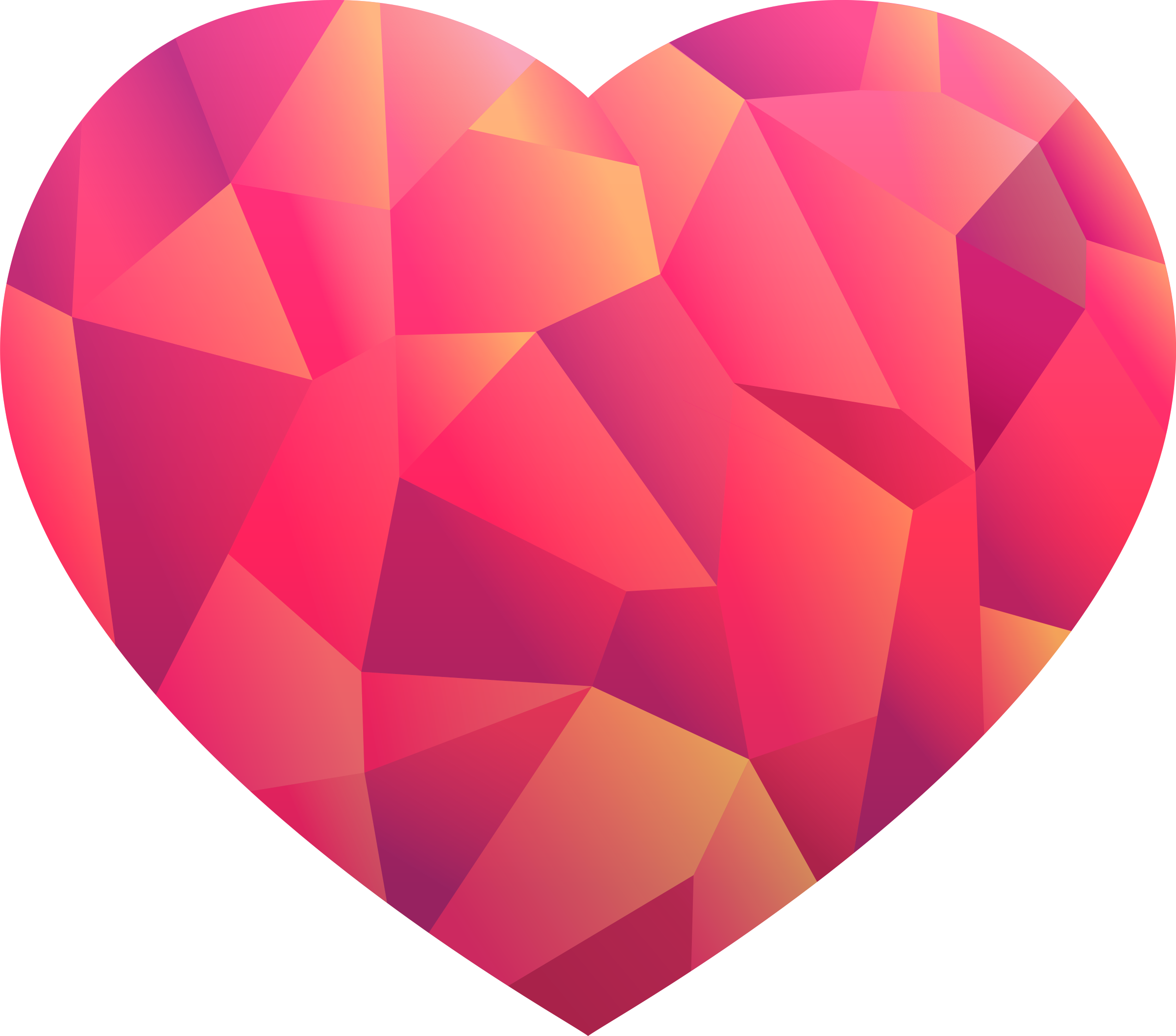 Love Heart Design PNG Image