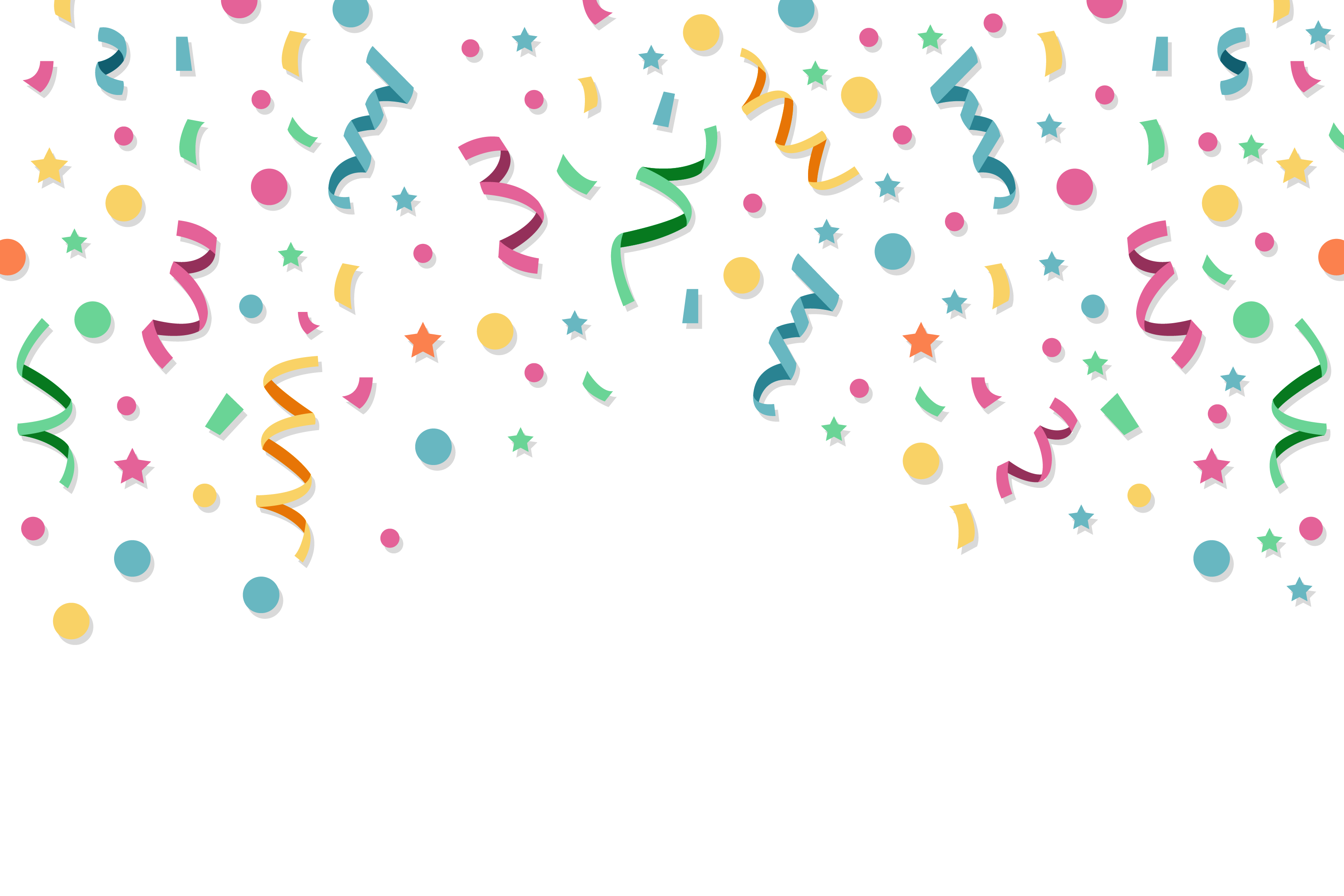 Simple Confetti Background