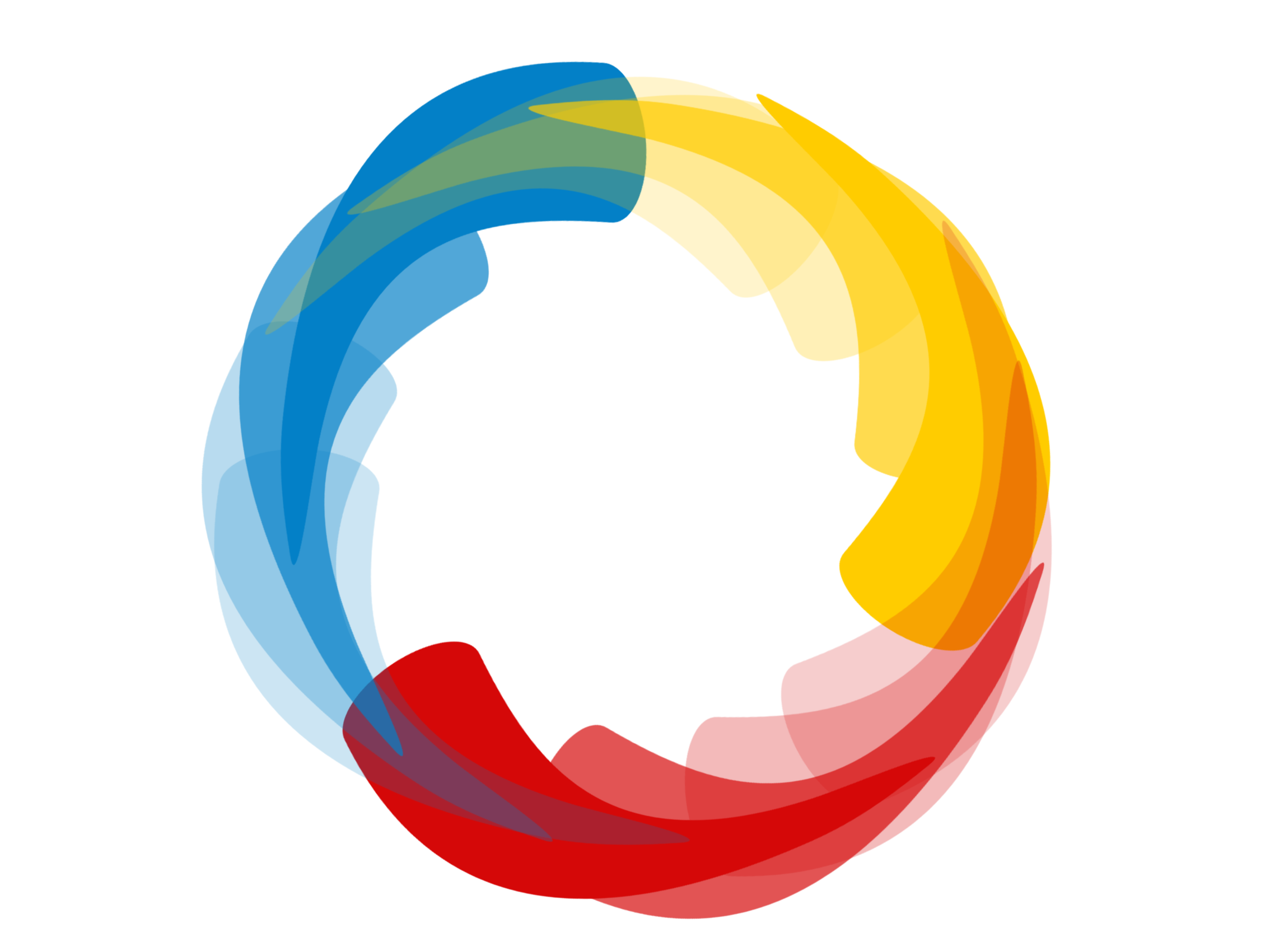 Multi Colors in Circle PNG Image