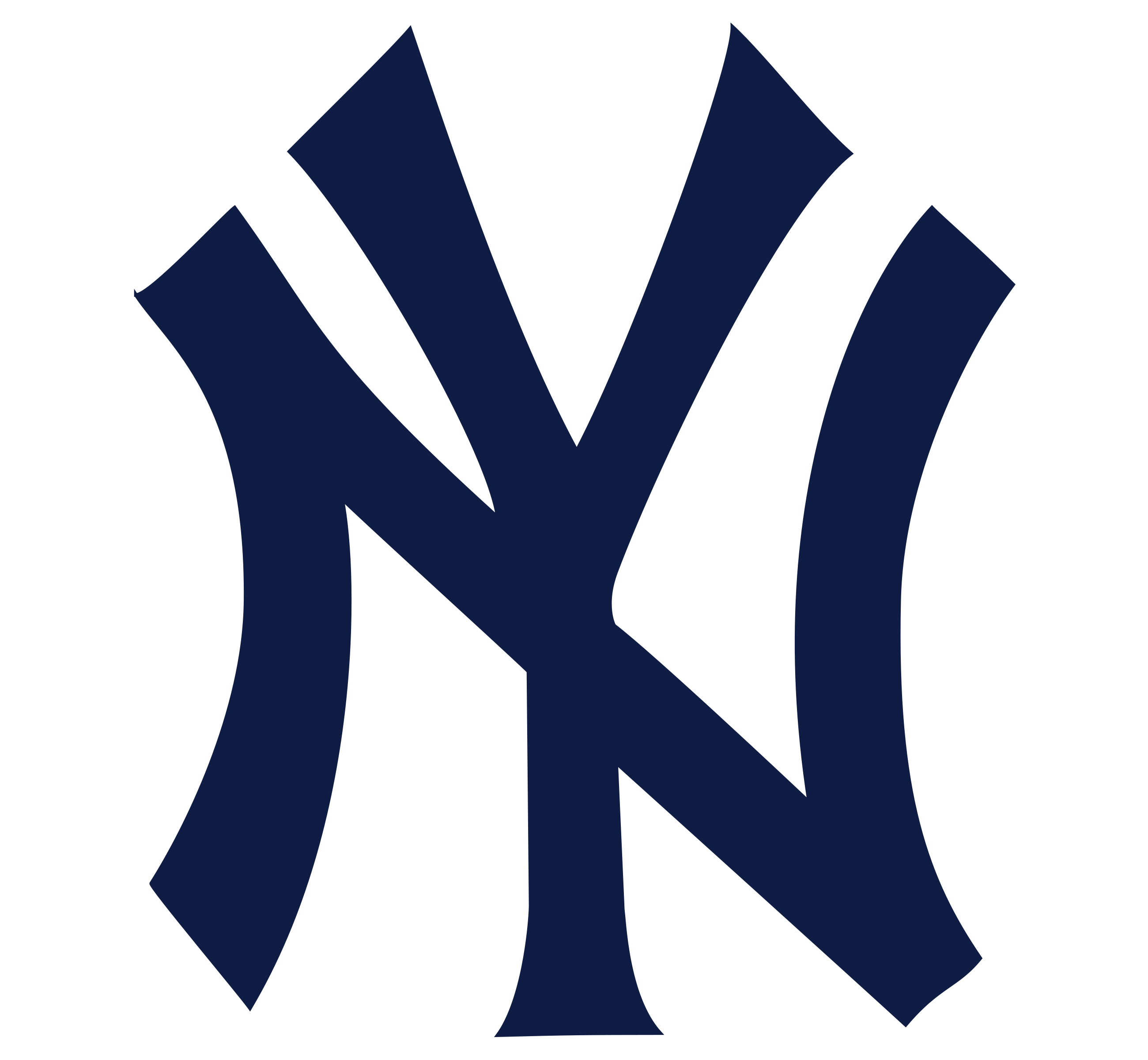 Download New York Yankees Logo Blue PNG Image for Free