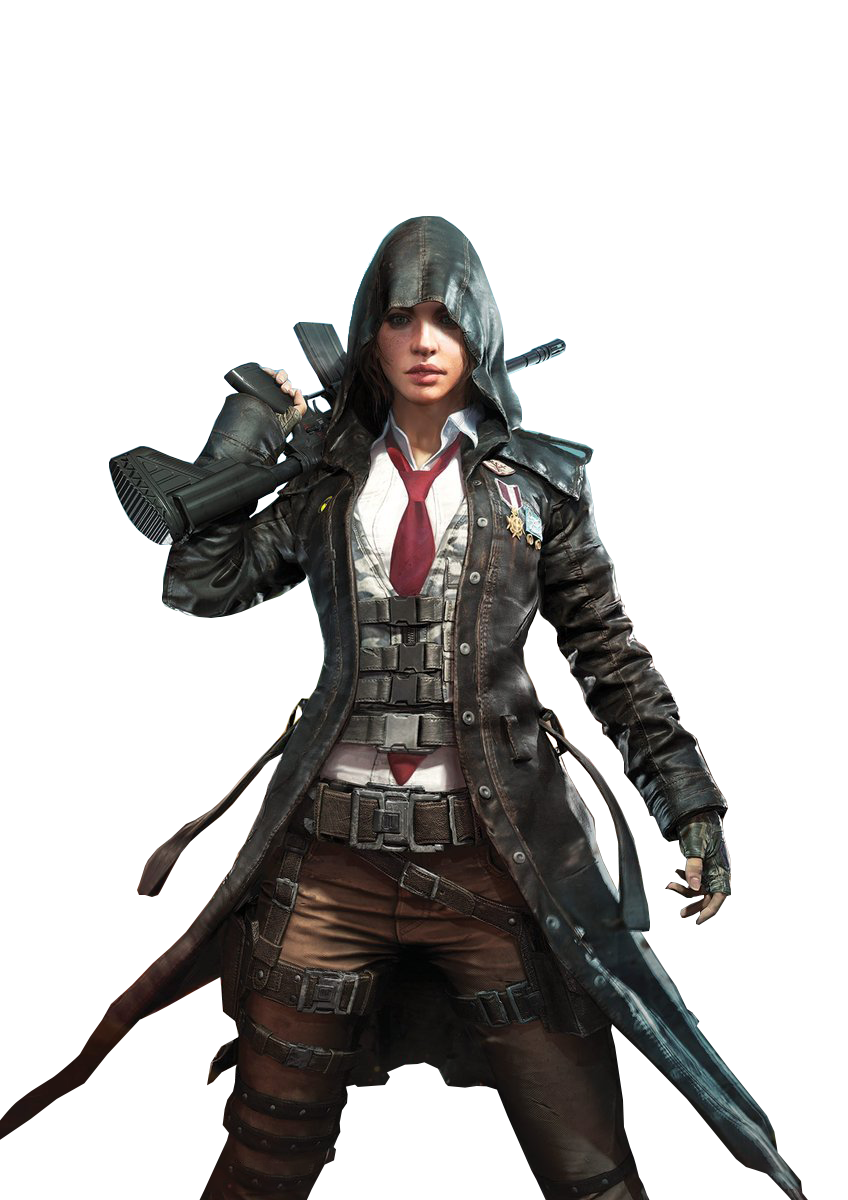 Playerunknown's Battlegrounds female sniper(pubg) PNG Image