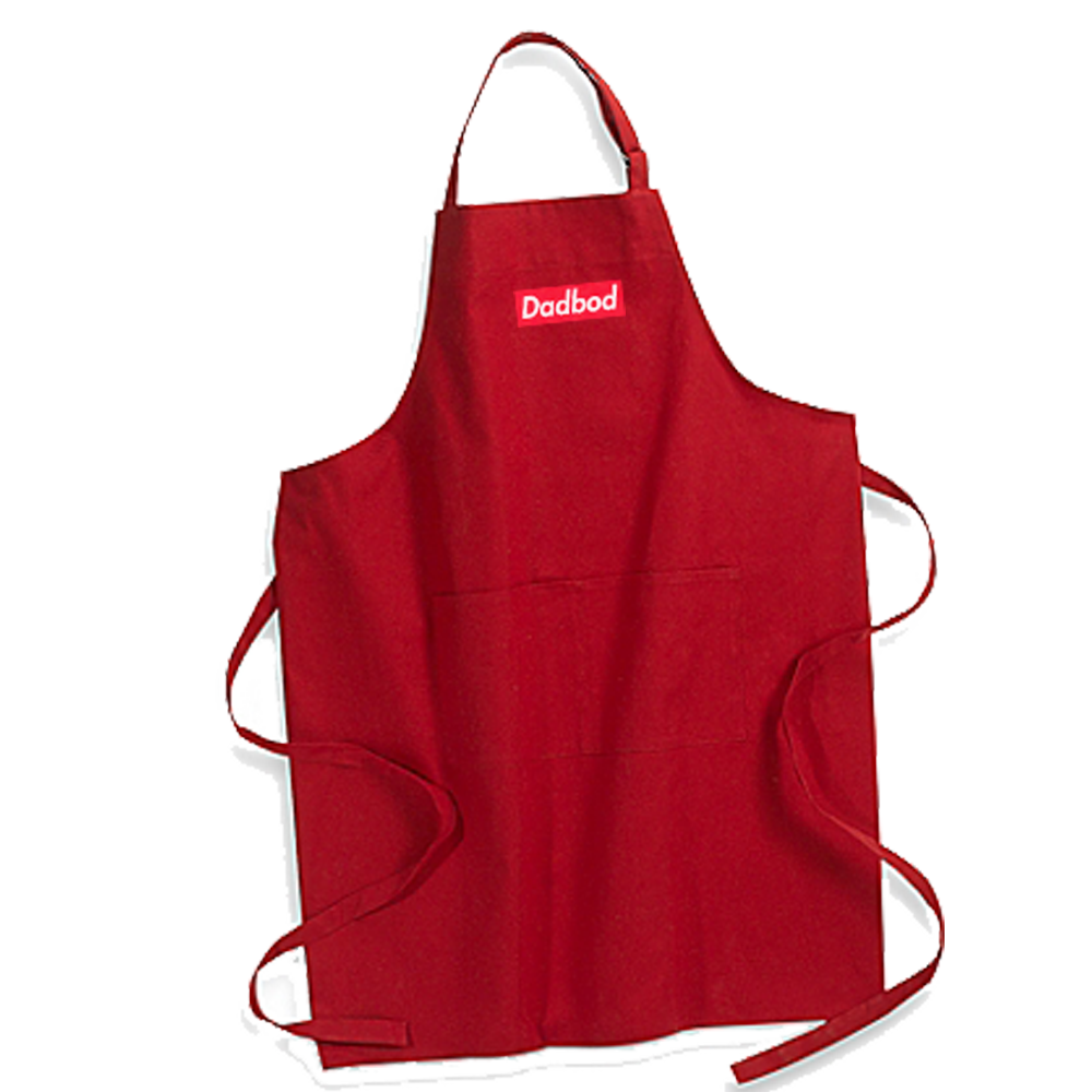 3 Pockets Bib Apron PNG Image