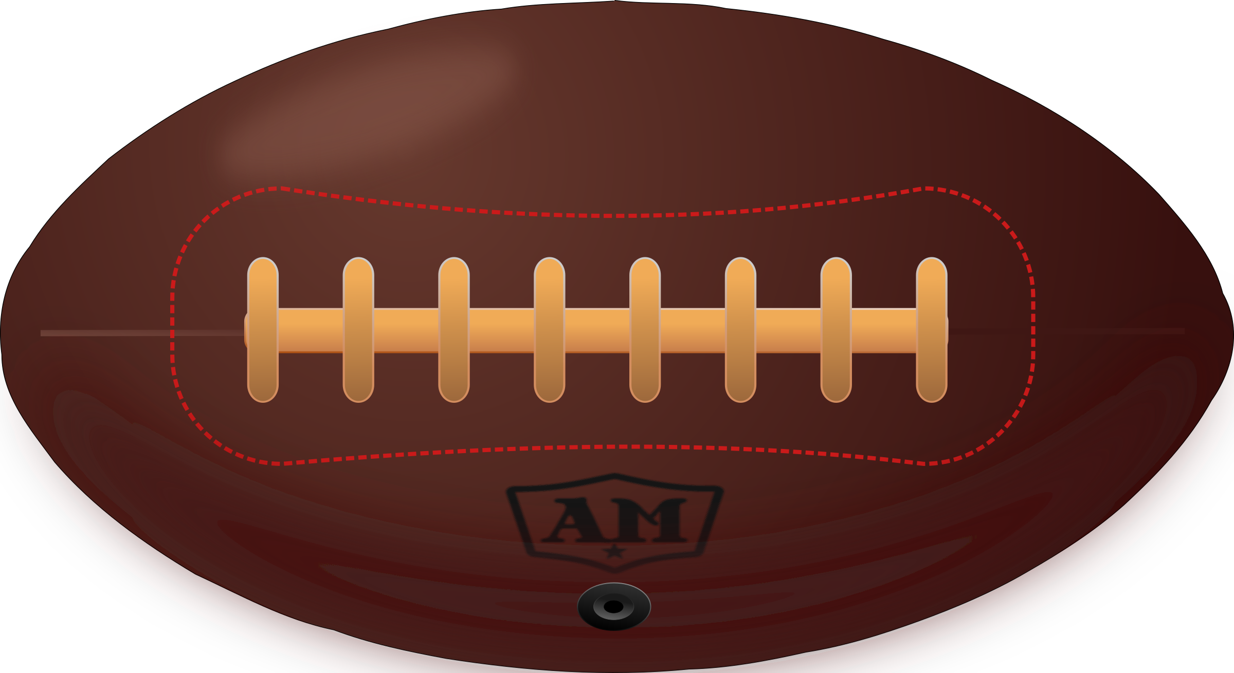 American Football PNG Image